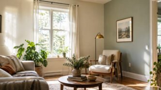 how paint finish affects perceived room size through light reflection